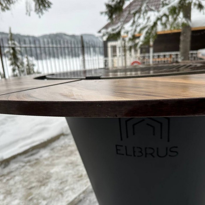 Стол-обод из HPL пластика Elbrus Grill 850 мм